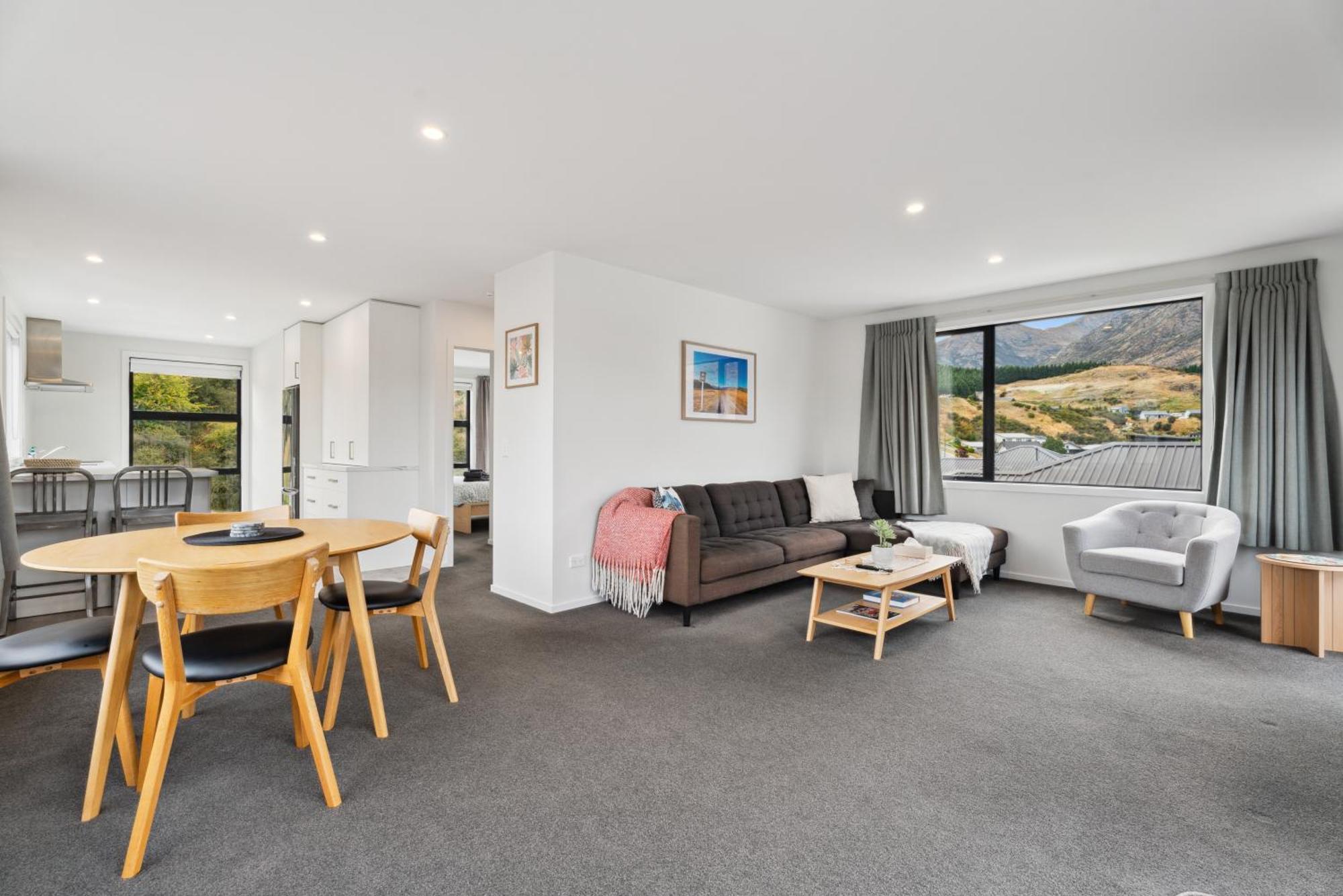 Modern Apartment With Coronet & Remarkables Views Квинстаун Экстерьер фото